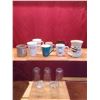 Image 1 : Miscellaneous cups, glasses and scentsy warmer