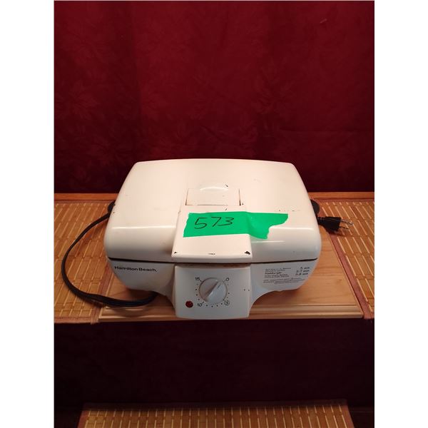 Well used electric grill