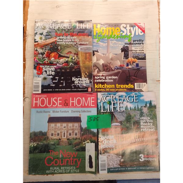 10 Acreage and home magazines