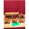 Image 4 : Semi unit with trailer and 3 cars, wooden