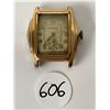 Image 1 : Vintage Art Deco Swiss made Gold Wrist Watch