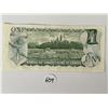 Image 2 : One Paper Dollar Canadian Serial # BAH4158573 (from 1973)