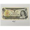 Image 1 : One Paper Dollar Canadian Serial # BCK9750021 (from 1973)