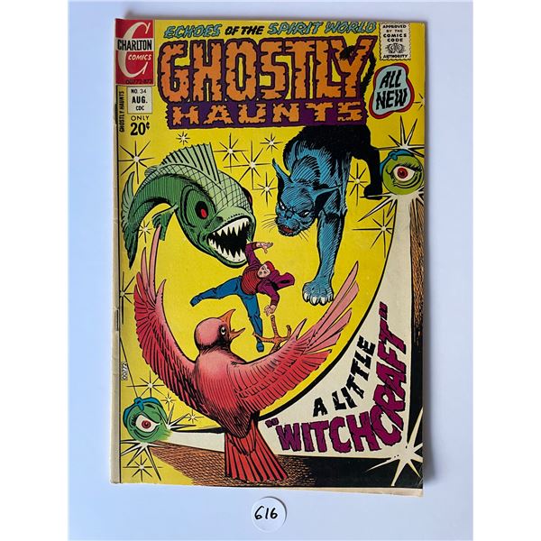 Ghostly Haunts #34 Charlton Comics 1975