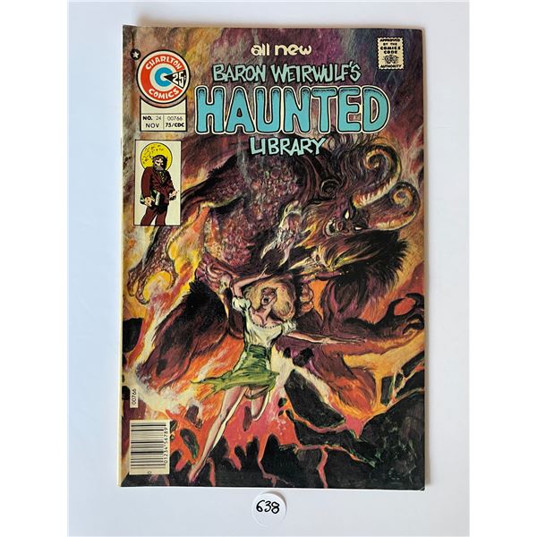 Haunted Library #24 Charlton Comics 1975
