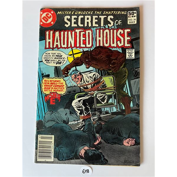 Secrets of Haunted House #38 DC Comics 1981