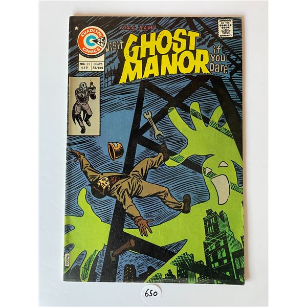 Ghost Manor #25 Charlton Comics 1975