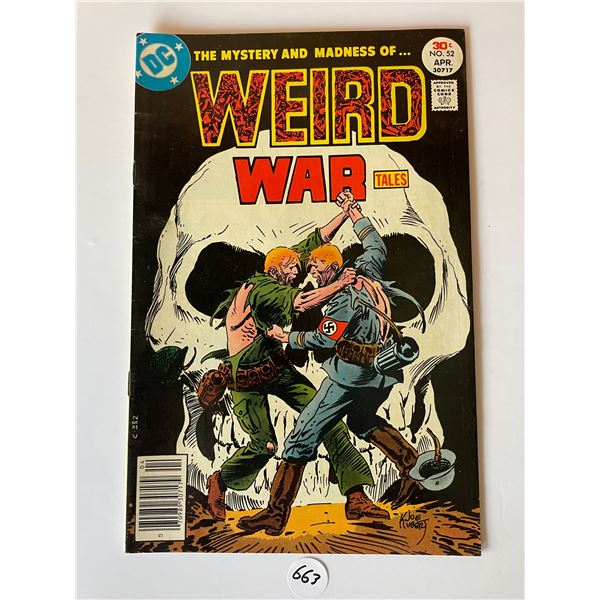 Weird War Tales #52 DC Comics 1977