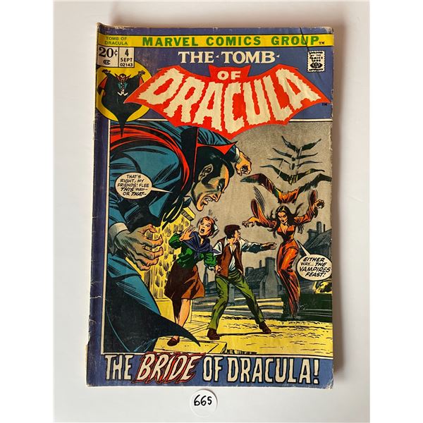 Tomb of Dracula #4 Marvel Comics 1972