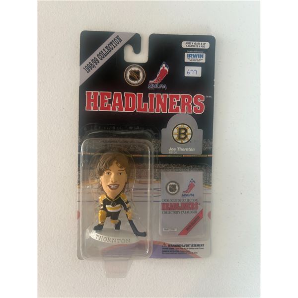 Joe Thornton - Headliners - Mini Figurine