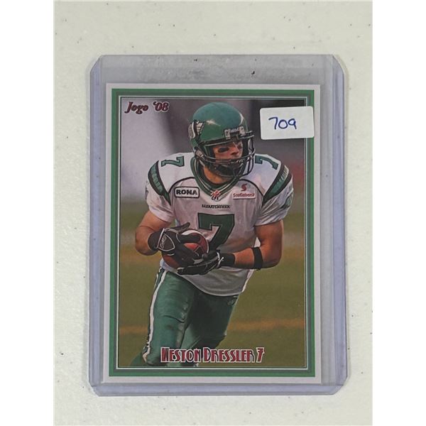 Weston Dressler - JOGO Football Card