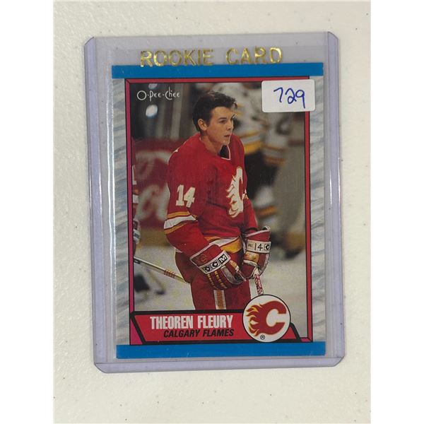 Theo Fleury - Rookie Card