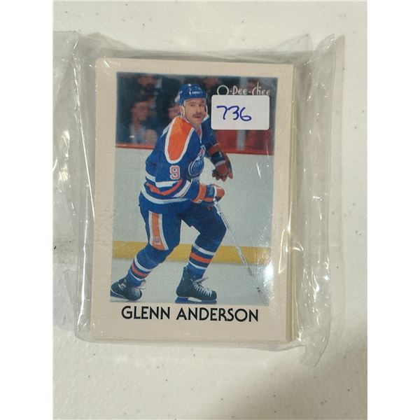 1987 OPC Mini Hockey Card Set