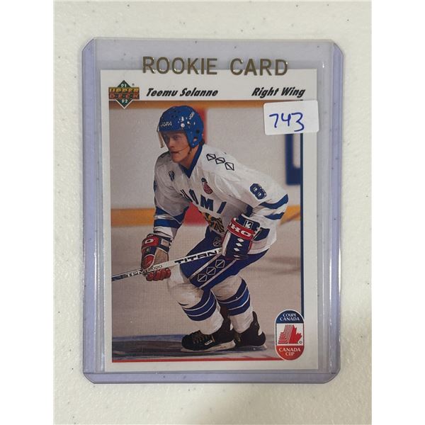 Teemu Selanne - Rookie Card