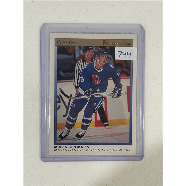 Mats Sundin - Rookie Card