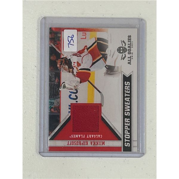 Mikka Kiprusoff - Jersey Card