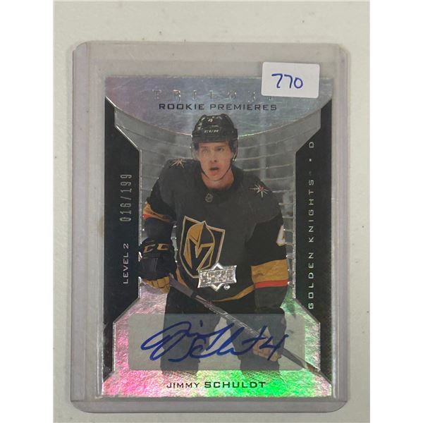 Jimmy Schuldt - Autographed Rookie Card