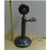 Image 3 : western electric kellogg candle stick phone stamped jan 26, 1915 missing ear piece