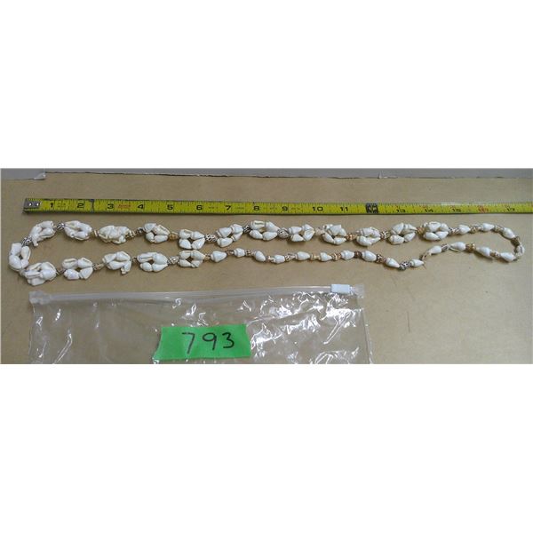 16" shell necklace