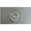 Image 2 : 9" pearl necklace plus pearl bracelet