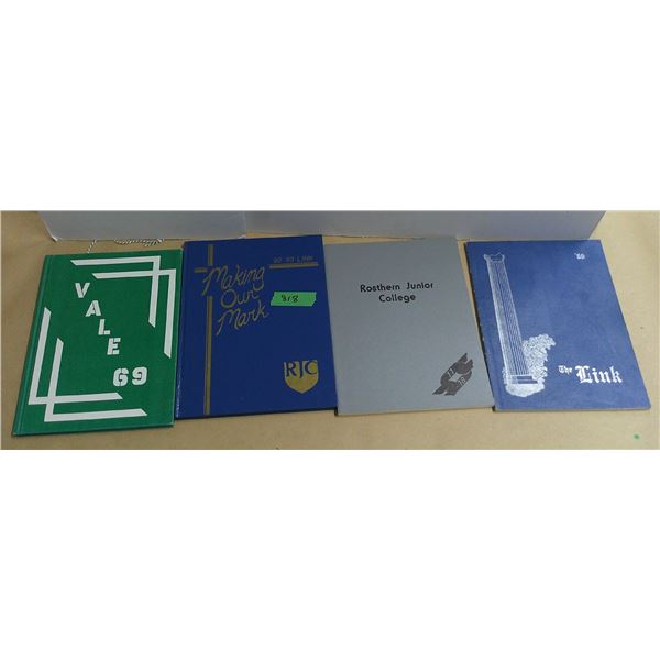 (4) Rosthern year book 60, 70, 90'3