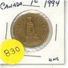 Image 1 : 1994 UNC. Canadian Dollar