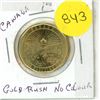 Image 1 : 2021 UNC. Canadian Dollar - Gold Rush No Colour