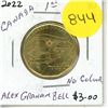 Image 1 : 2022 UNC. Canadian Dollar - Alex Graham Bell No Colour