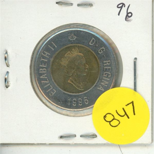 1996 UNC. Canadian Two Dollar