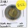 Image 1 : 2021 UNC. Canadian Two Dollar 100th Anv. Insulin No Colour