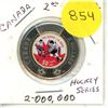 Image 1 : 2022 UNC. Canadian Two Dollar - Hockey Series Colour