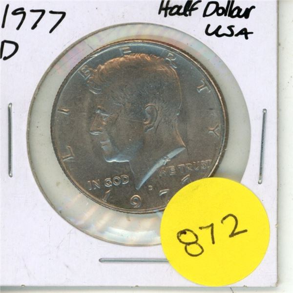 1977 D USA Half Dollar