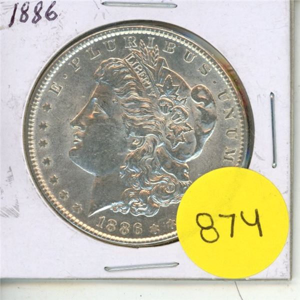 1886 USA Morgan Dollar