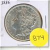 Image 1 : 1886 USA Morgan Dollar