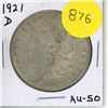 Image 1 : 1921 D USA Morgan Dollar