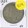 Image 1 : 1924 S USA Peace Dollar