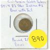 Image 1 : 1854 California Gold Token - Brass