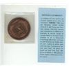 Image 2 : 1985 Jacquies Cartier Bronze Token