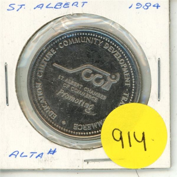 1984 St. Albert Token