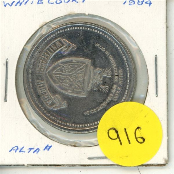 1984 Whitecourt Token