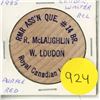 Image 1 : 1985 Wooden Nickel