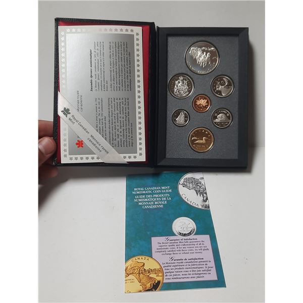 1992 Canadian Double Dollar Proof Coin Set