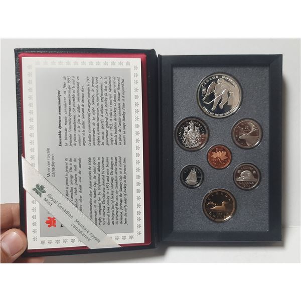 1993 Canadian Double Dollar Proof Coin Set