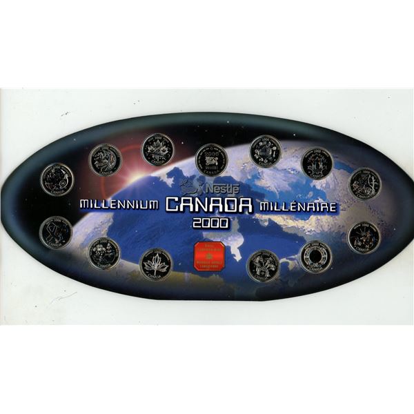 2000 Canadian Millennium Coin Set