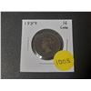 Image 1 : 1884 Canadian Large Cents