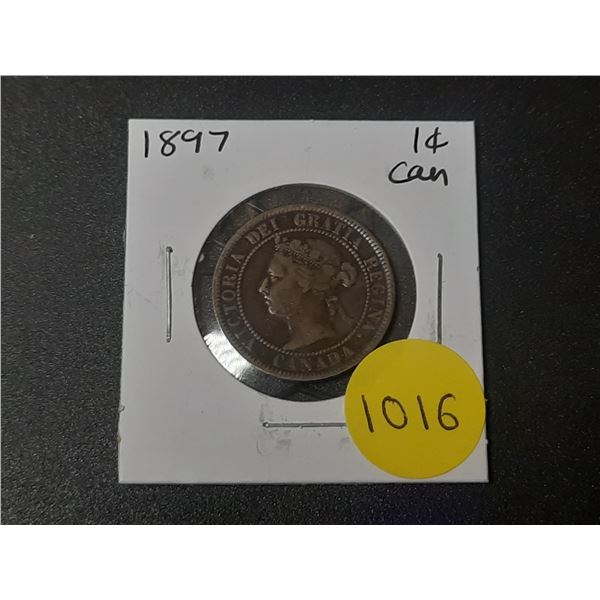 1897 Canadian Large Cents