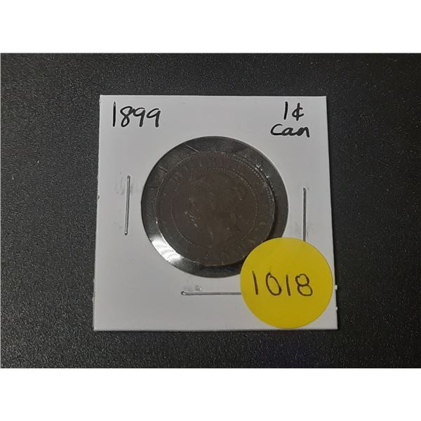 1899 Canadian Large Cents