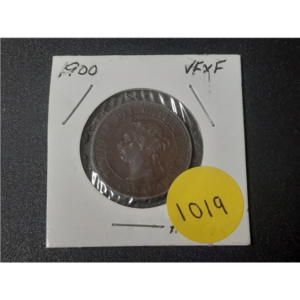 1900 Canadian Large Cents