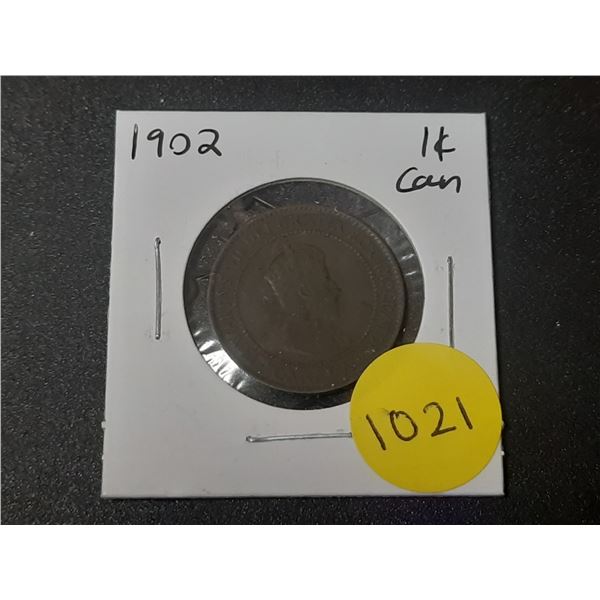 1902 Canadian Large Cents
