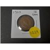 Image 1 : 1910 Canadian Large Cents